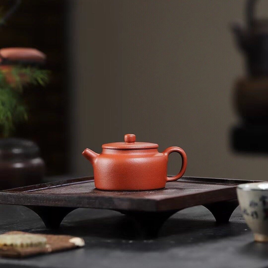 110cc Yixing Zisha Purple Clay Original JiangpoNi Handmade Dezhong Teapot