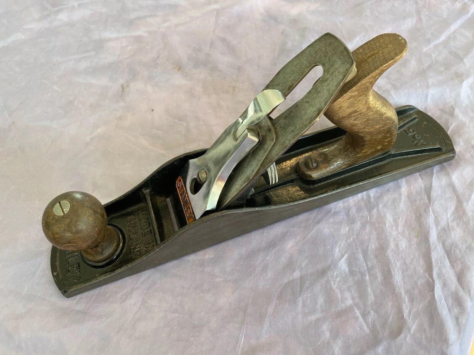 VINTAGE STANLEY BAILEY NO 5 JACK PLANE MADE IN ENGLAND- VERY GOOD COND