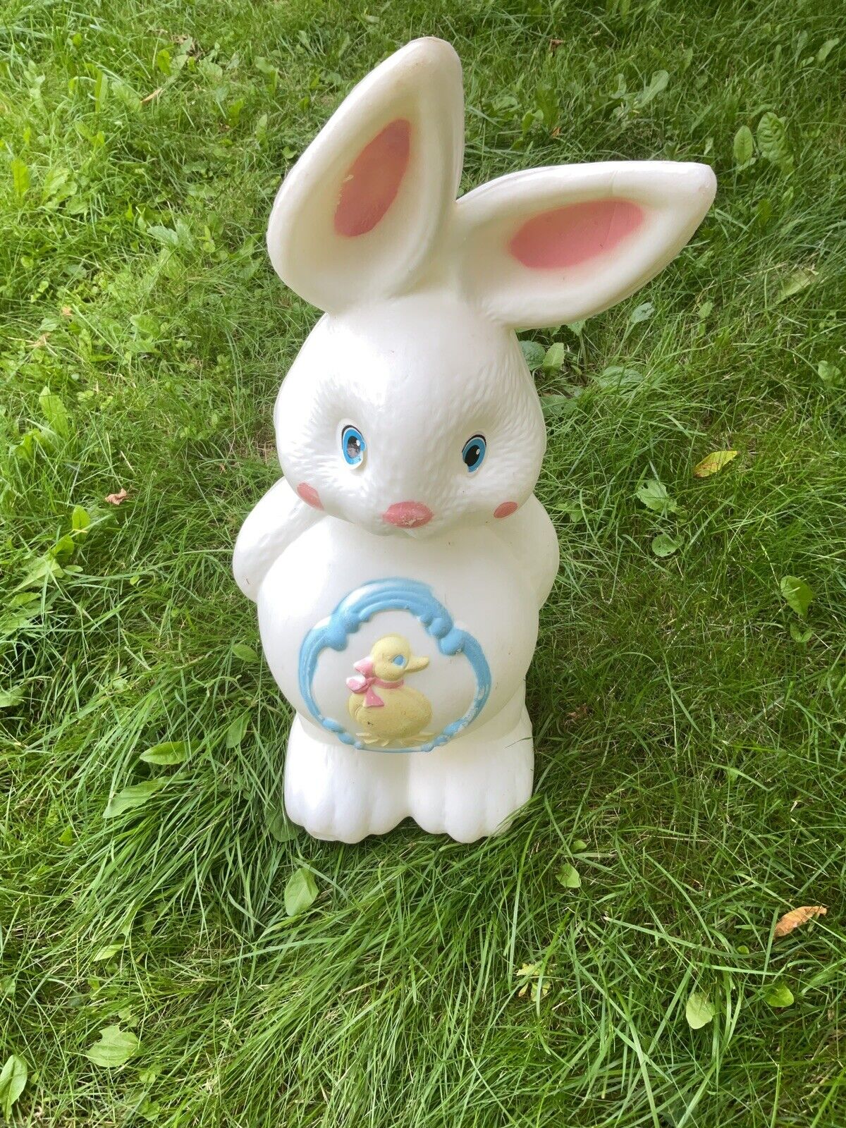VINTAGE BLOW MOLD EASTER BUNNY 20” TALL 