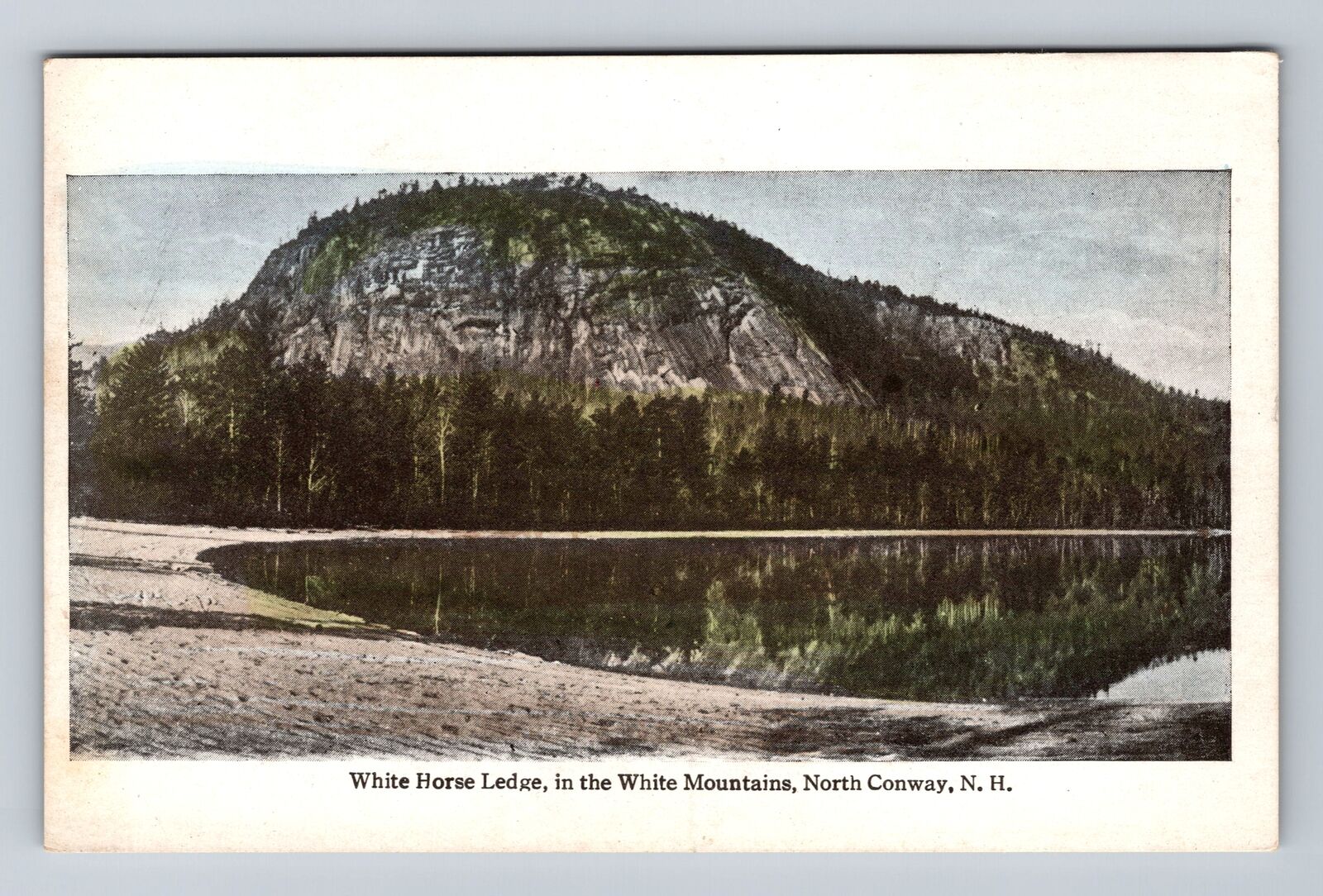 North Conway NH-New Hampshire, White Horse Ledge, Mountains Vintage Postcard