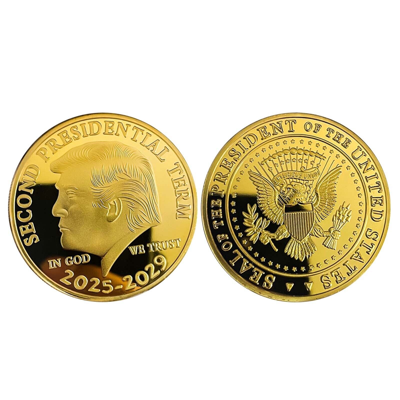 2025-2029 President Donald Trump Commemorative Coin Take America Back Metal Coin