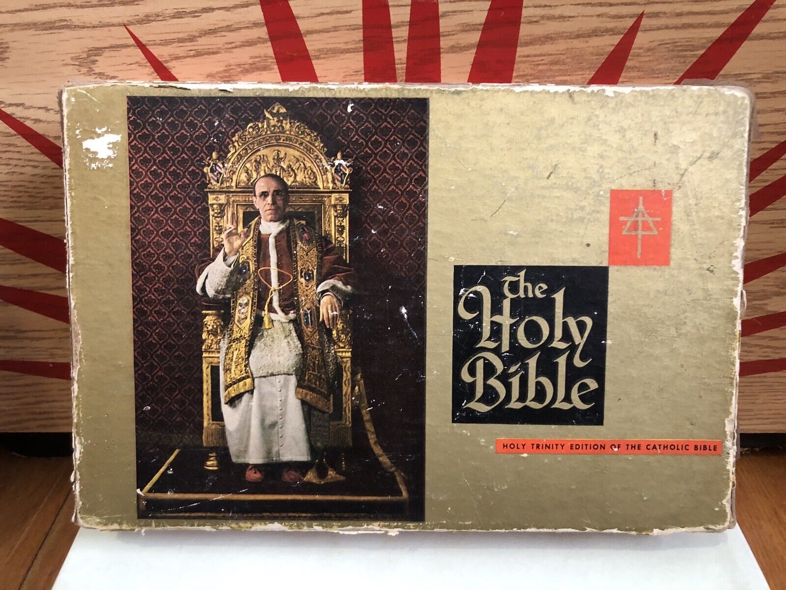 1951 Vintage Bible, Holy Trinity Edition Of The Catholic Bible