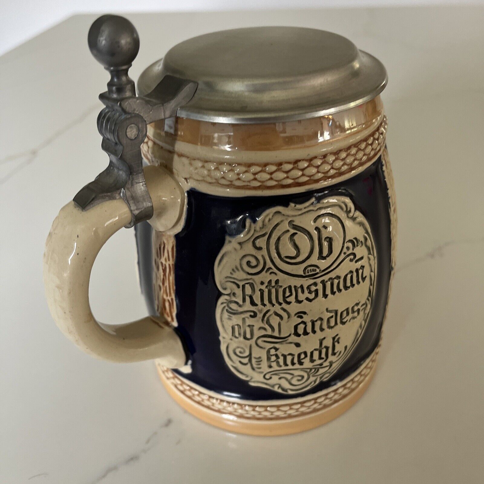 GERMAN BEER STEIN Original Unique Vintage Beer Stein Drinkware Beer Mugs