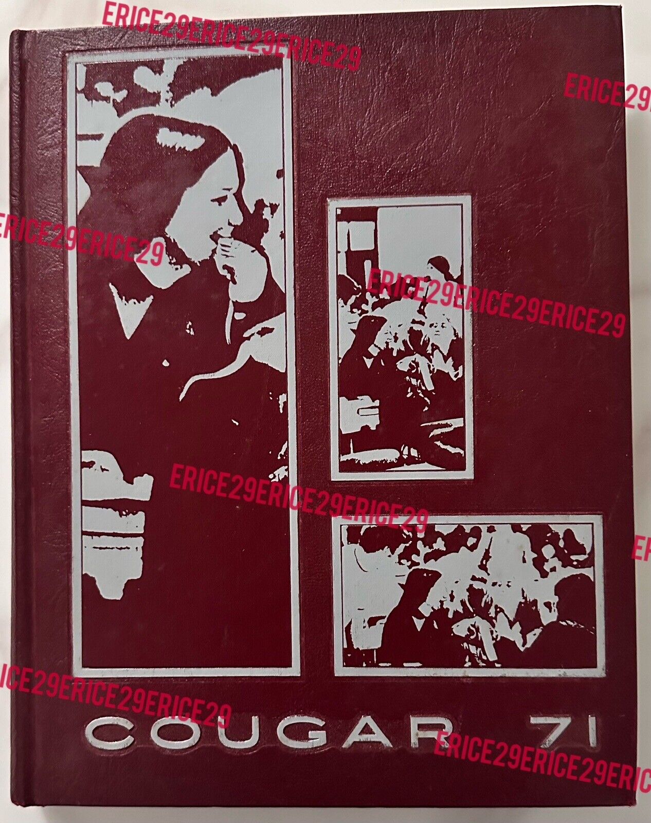 1971 John F. Kennedy High School Bellmore, New York Kennedy Cougars Yearbook