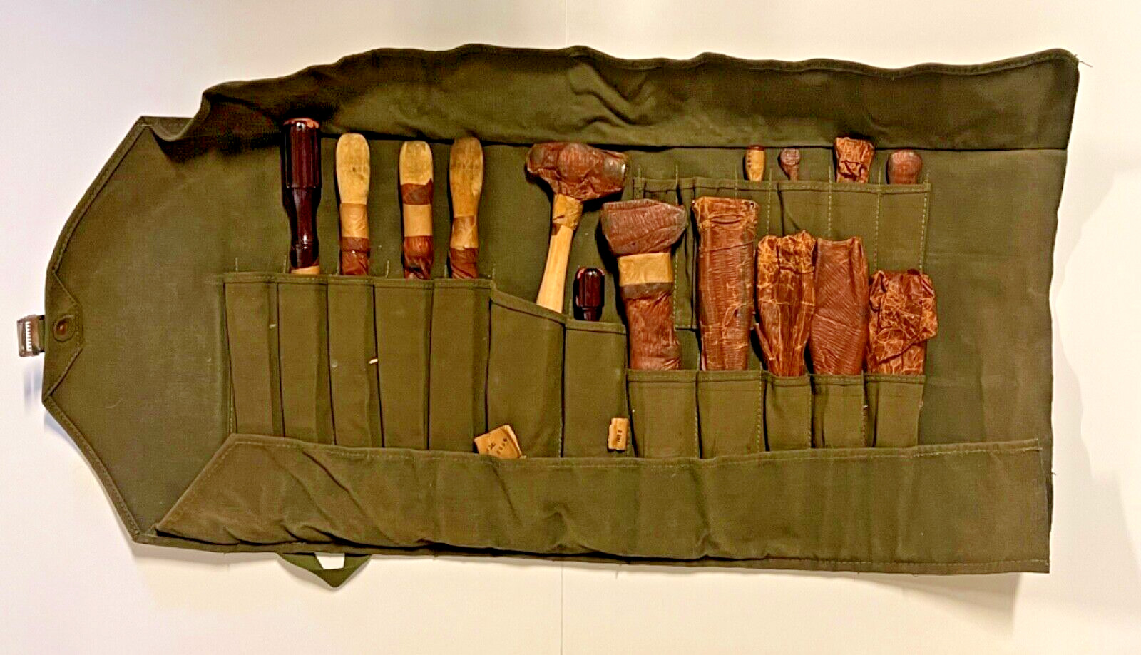1930's to 1940's Original Military Tool Roll; NOS Unused; With Original Wraps