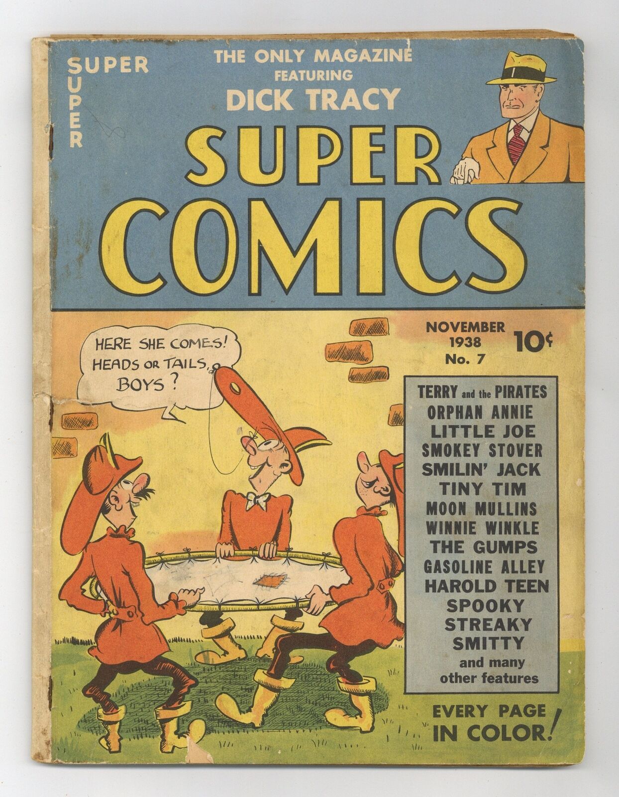 Super Comics #7 GD- 1.8 1938