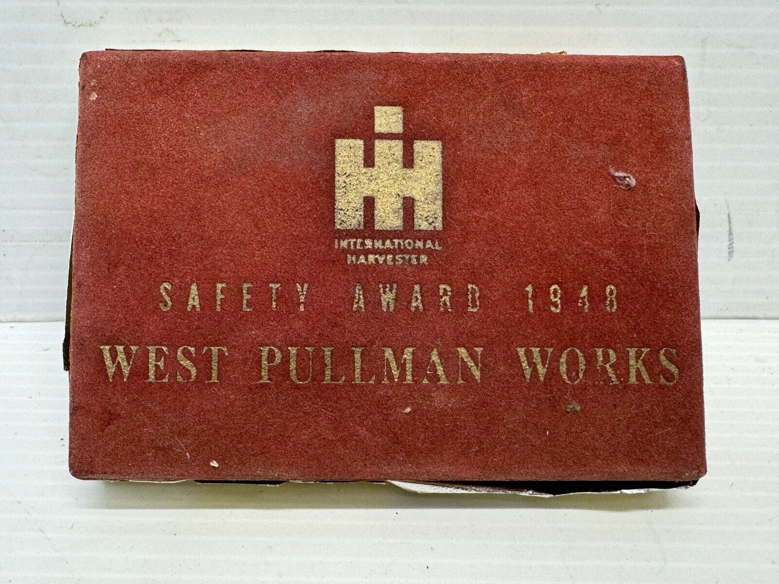 Vtg 1948 International Harvester IH Safety Award Playing Cards West Pullman Work