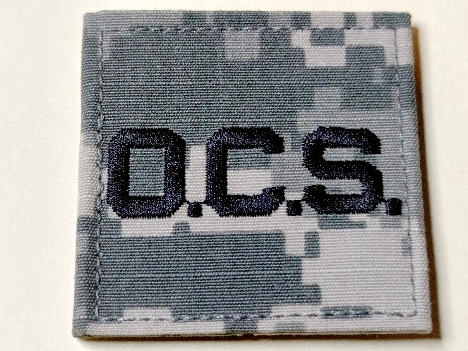 NOS Army O.C.S.  Officer ACU UCP Rank w/Hook Fastner 2\