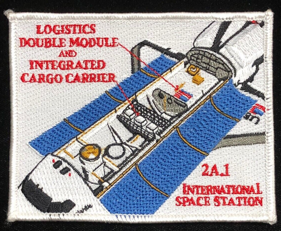 ISS 2A.1 LOGISTICS DOUBLE MODULE AND INTEGRATED CARGO CARRIER PATCH