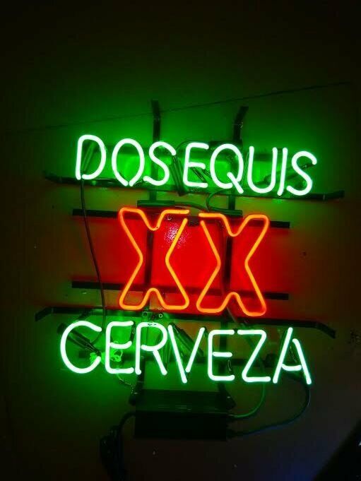 New  Cerveza XX Dos Equis Neon Light Sign 20\