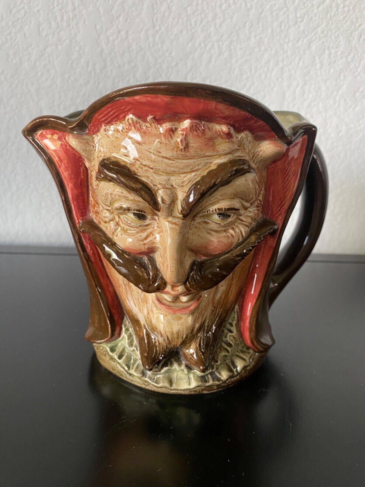 Royal Doulton D5757 Mephistopheles Large Character Jug with Verse