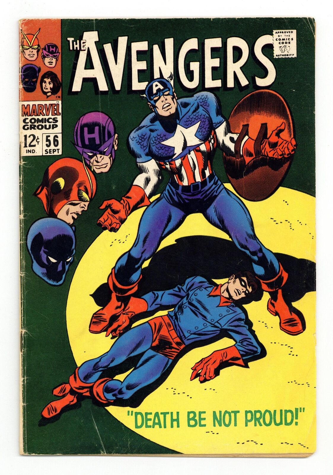 Avengers #56 VG 4.0 1968