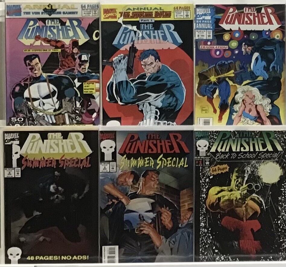 Marvel Comics - The Punisher - Comic Book Lot Of 35