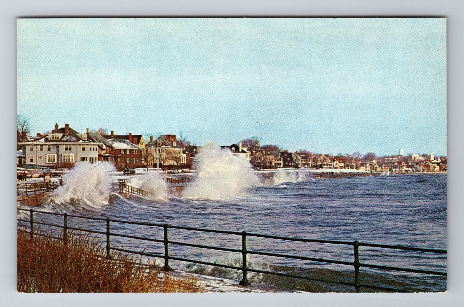 Lynn MA-Massachusetts, King's Beach, Swampscott, Antique Vintage Postcard