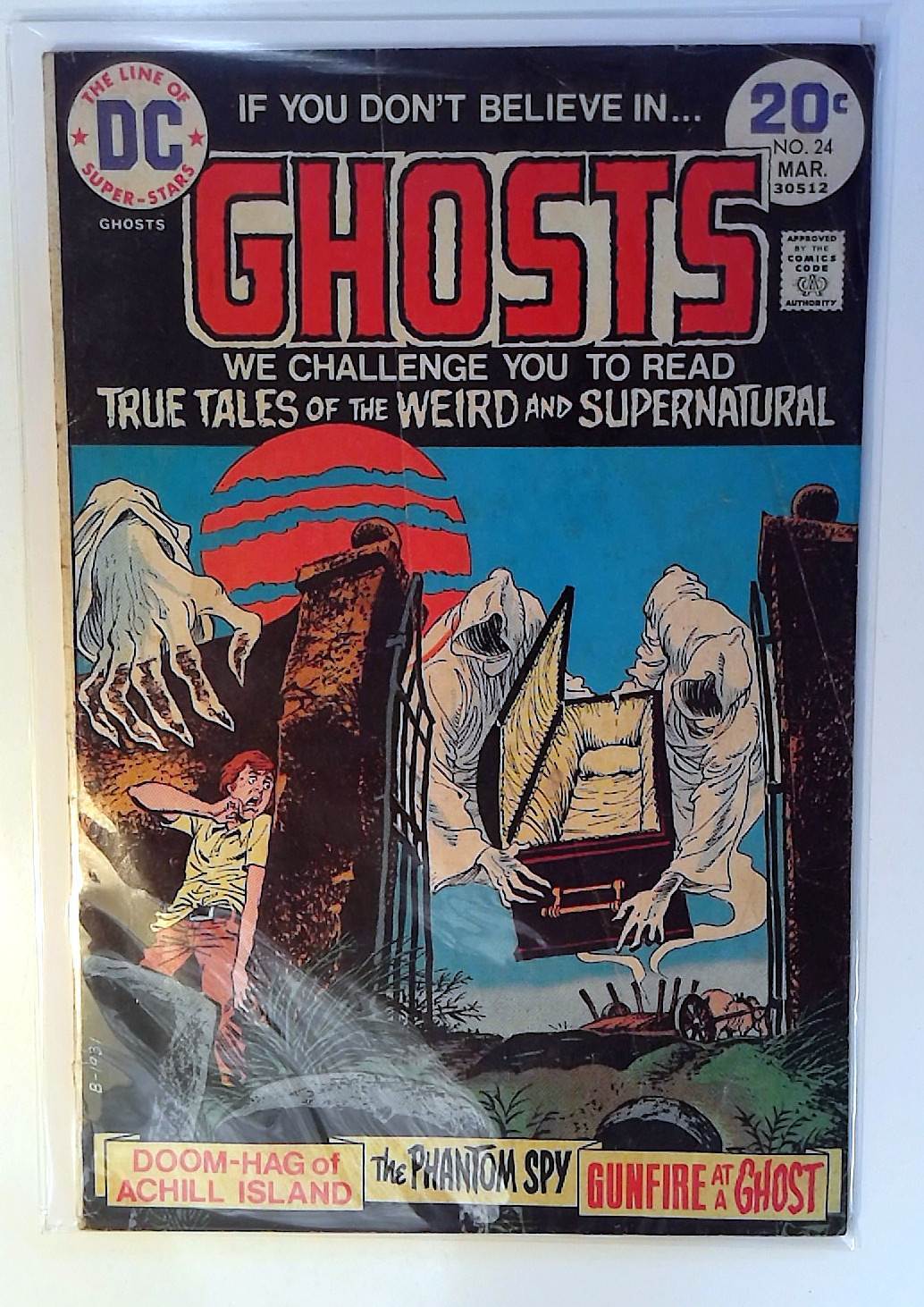 Ghosts #24 DC Comics (1974) GD/VG 1st Print Comic Book
