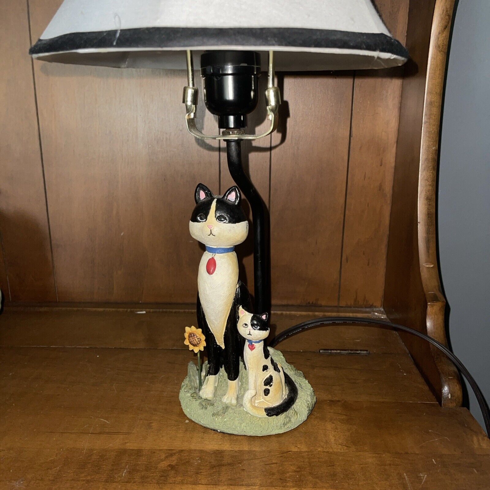 Two Cats Lamp 