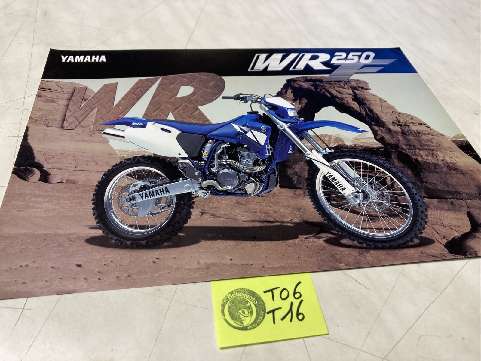 Yamaha WR250F Wrf 250 Booklet - Sale Catalogue Leaflet Advertising