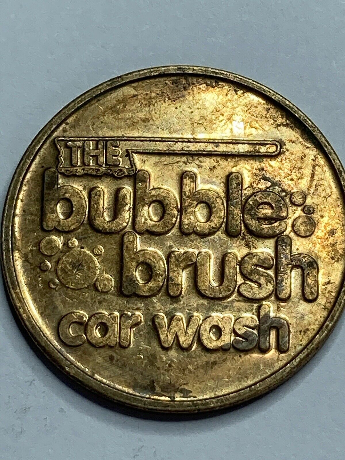 Vintage Bubble Brush Car Wash Deer Park New York Obsolete #bt1