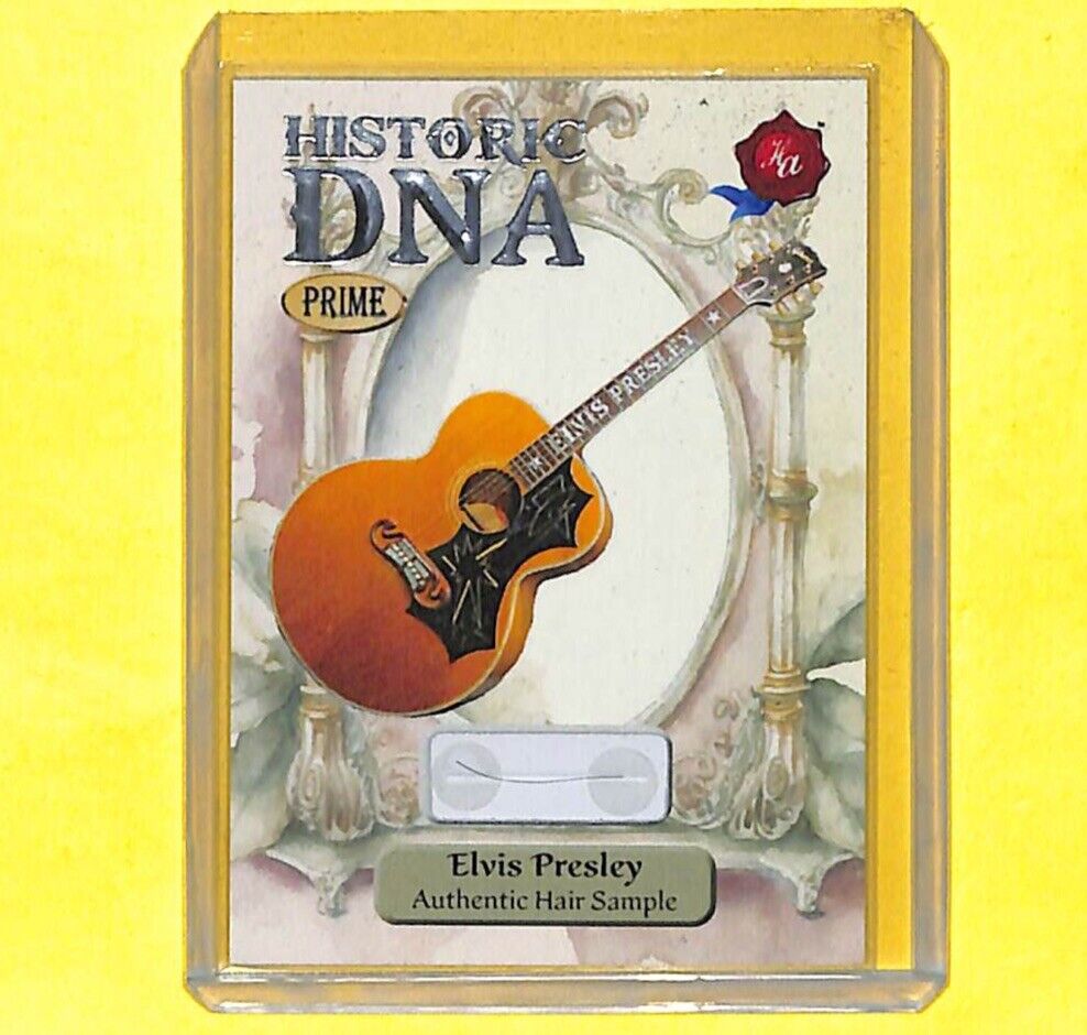 2024 Historic Autographs Prime Elvis Presley 1/22 DNA Hair Relic Card