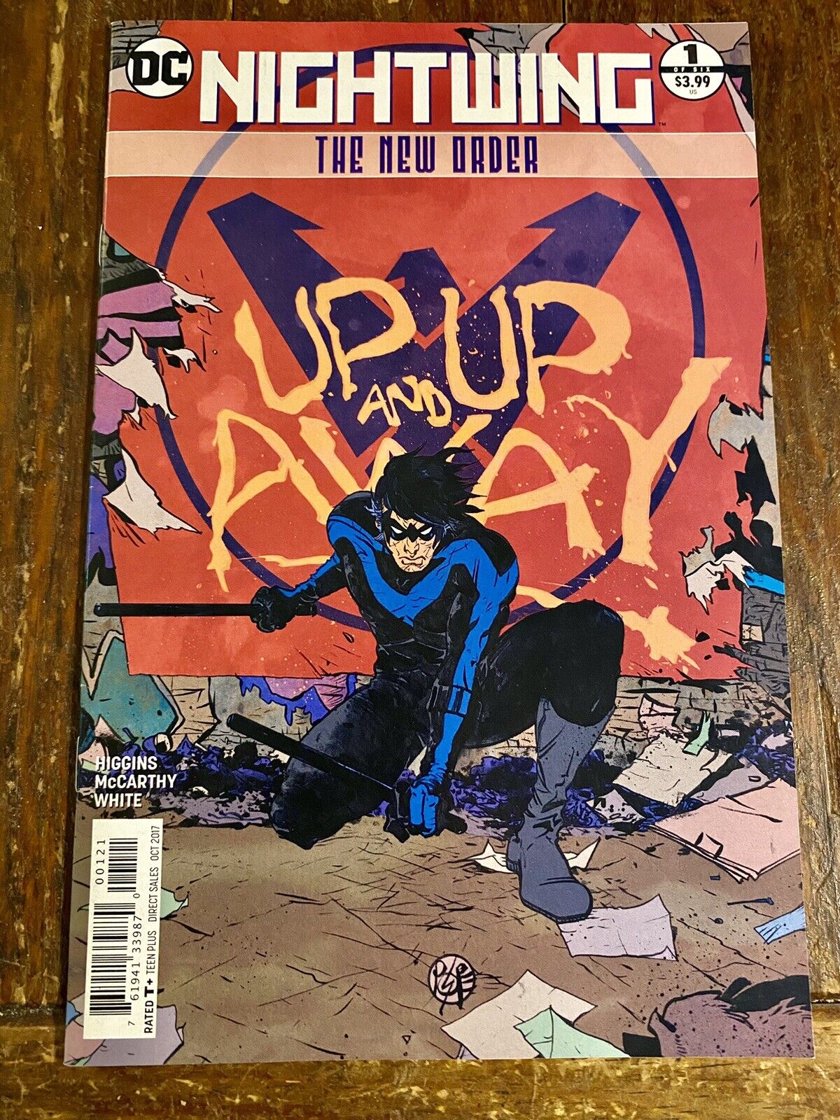 NIGHTWING: THE NEW ORDER #1 VARIANT | 2017 DC ELSEWORLD | PAUL POPE 🔵