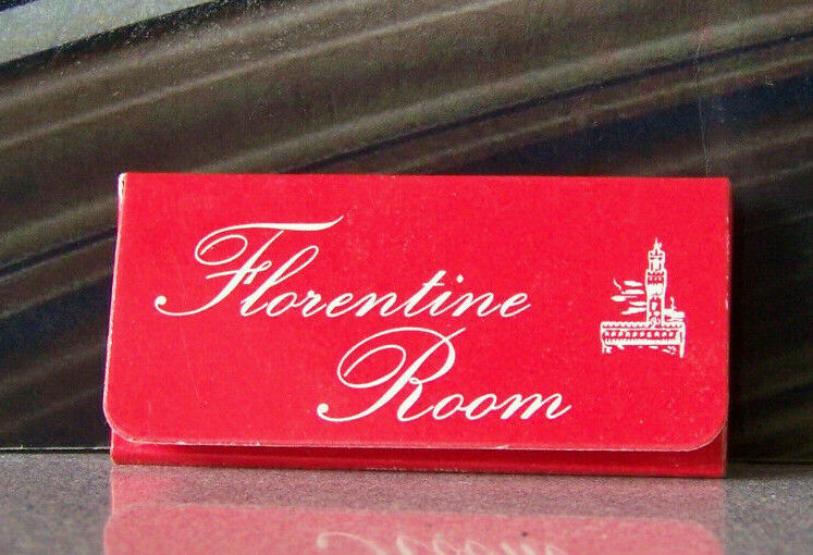 Rare Vintage Matchbook E6 California Oakland Edgewater Inn Florentine Room Nice