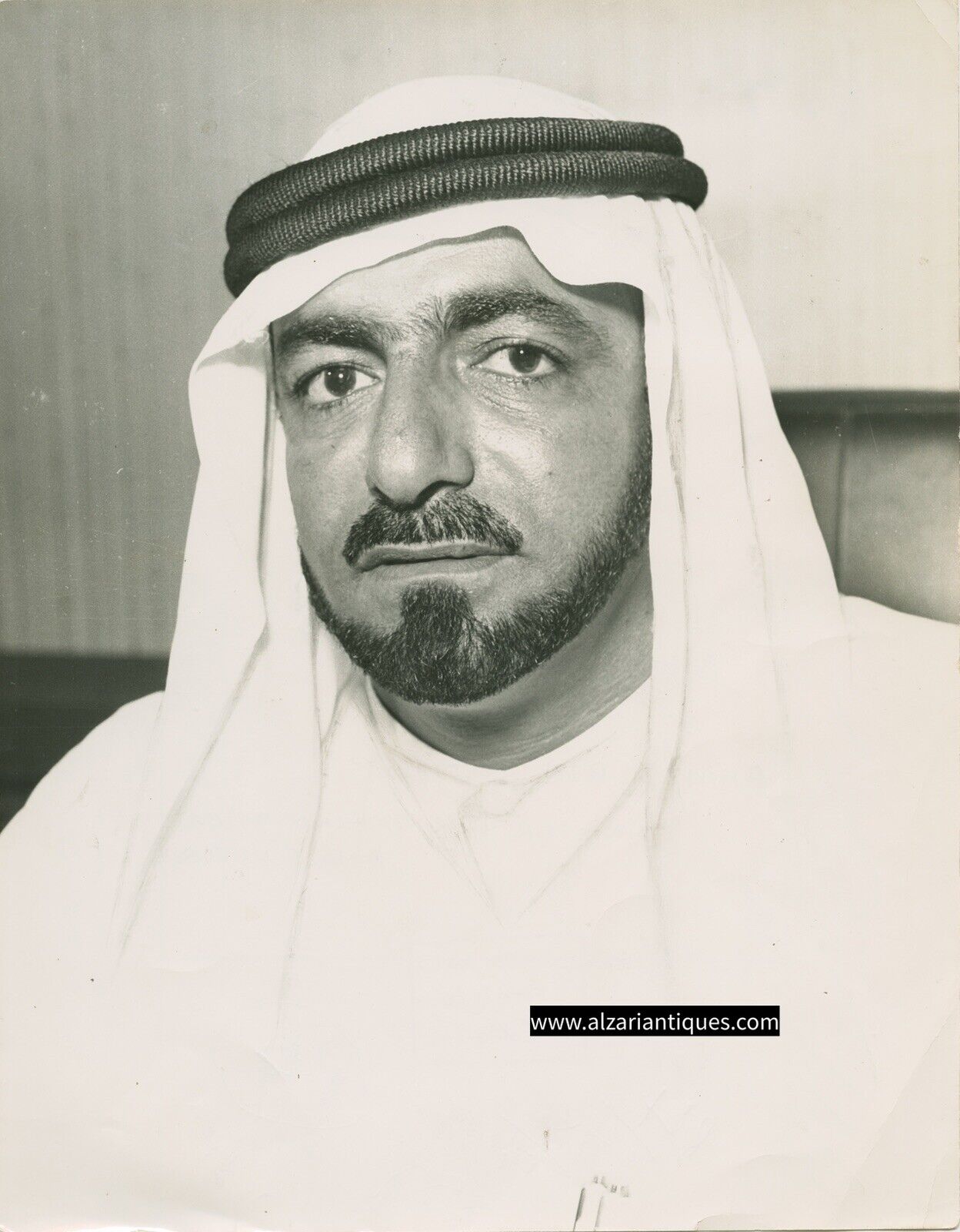 Abu Dhabi Sheikh Ahmed Al Hamed  UAE ￼ A10009 A10 Original Vintage Photograph