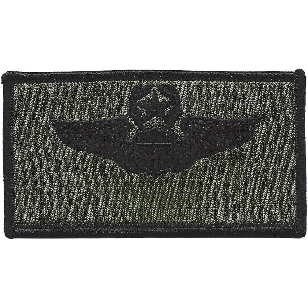Command Pilot Wings Patch Black And OD