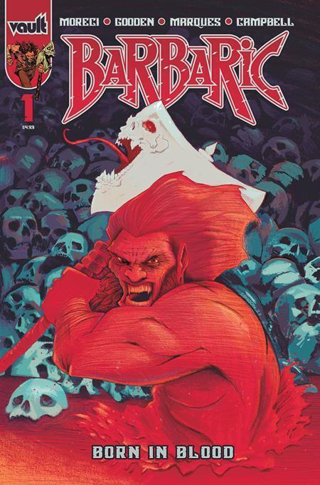 Barbaric Born In Blood #1 Cvr C Adam Cahoon Var Vault Comics Book
