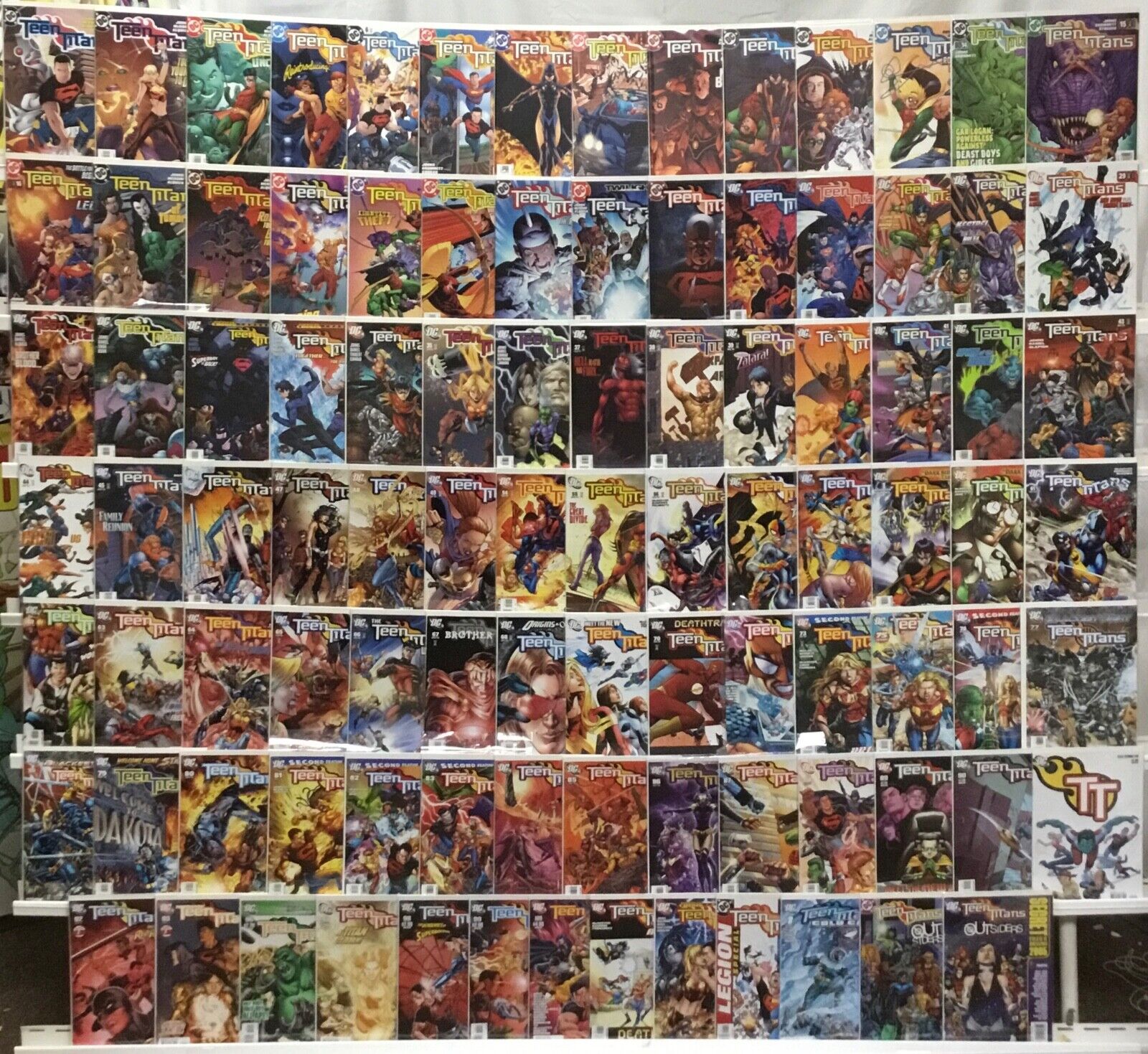 DC Comics Teen Titans Run Lot 2-100 Plus Annuals, Specials, One-Shots - Read Bio