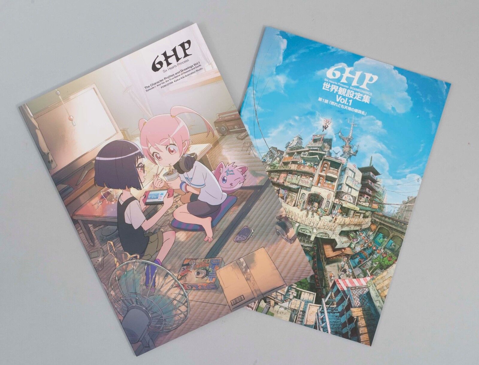 6HP Six Hearts Princess Character Profiles & Drawings & Setting Book Kaikai Kiki