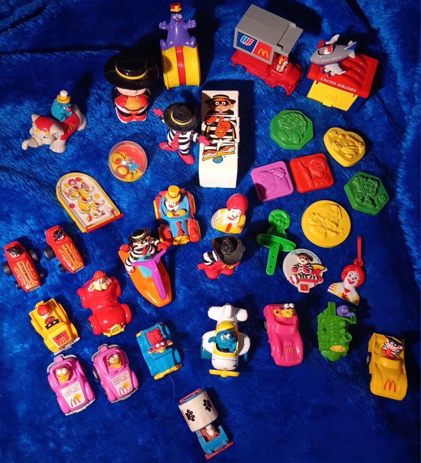 Lot Of 34 Vintage Mcdonalds Toys