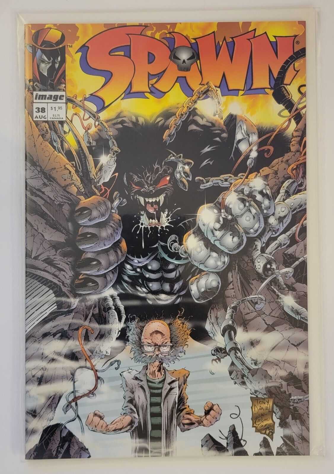 Spawn Image Comic Issue 38 1995 Bagged and Boarded VF-NM