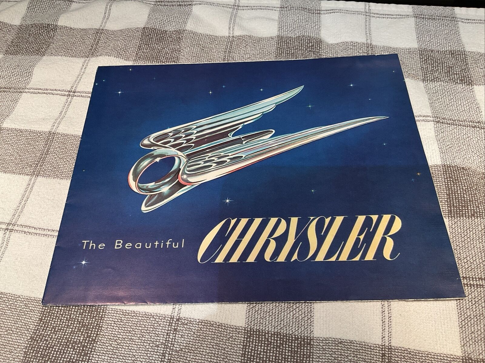 1951 Chrysler Sales Brochure Booklet Catalog Old Original