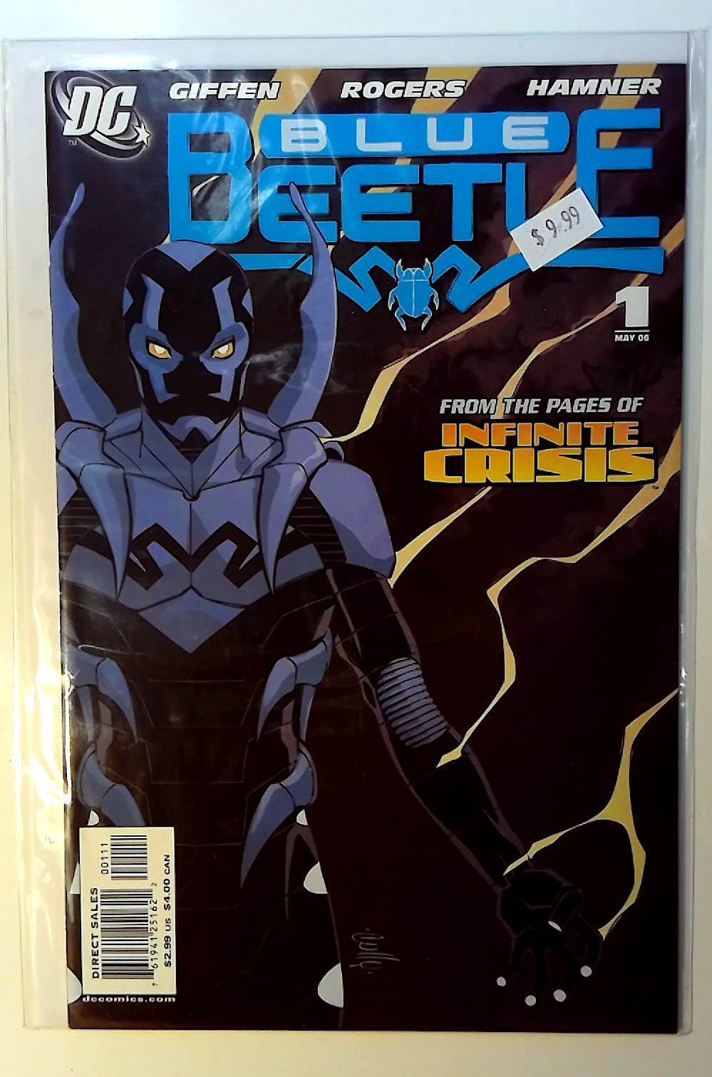 Blue Beetle #1 DC Comics (2006) 2nd Series One Year Later 1st Print Comic Book