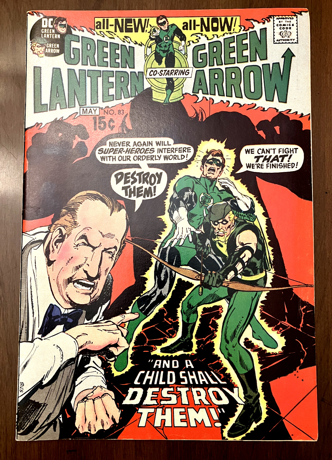 GREEN LANTERN #83 DC Comics NEAL ADAMS CLASSIC BRONZE AGE 1971 Fine/Very Fine
