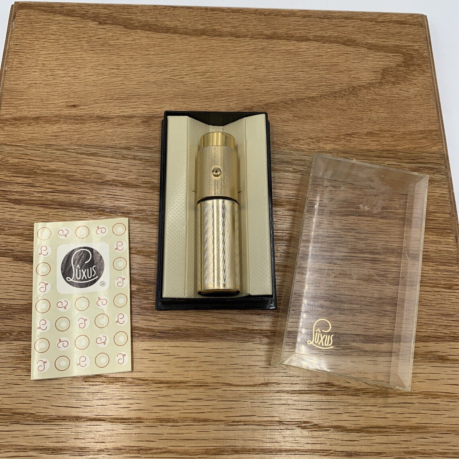 Vintage Luxus Perfume Spray Atomizer In Original Box With Insert Refillable