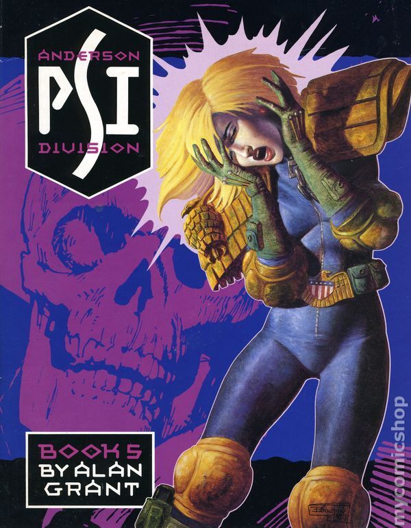 Judge Anderson Psi Division TPB #5-1ST VF Stock Image