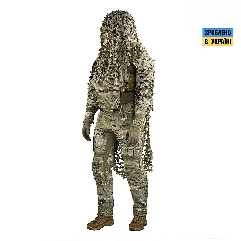 Multicam Sniper Cape Viperhood 3D K Ghillie Suit M-Tac Alder Ukraine VILHA suit