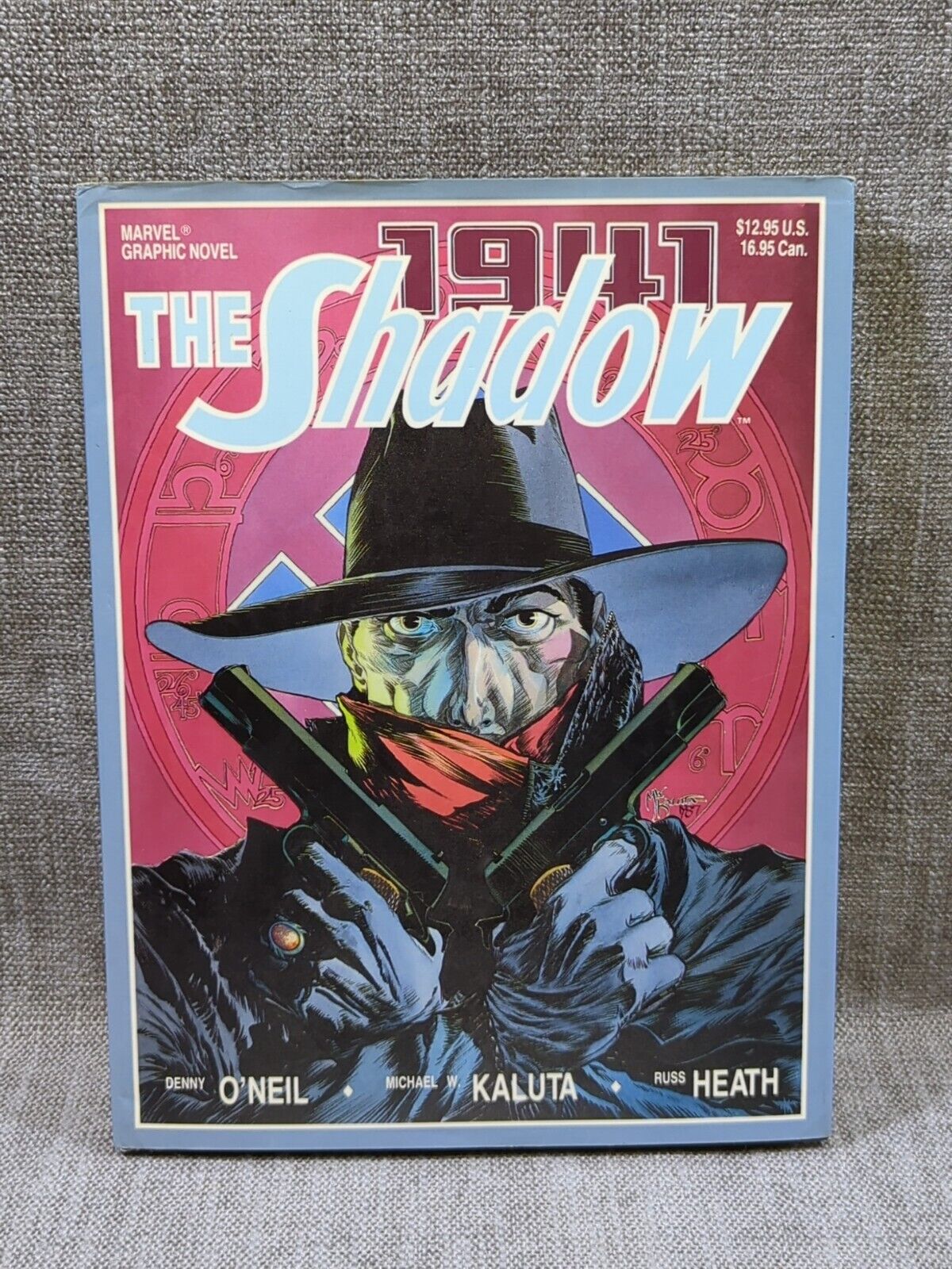 Marvel Graphic Novel 1988 The Shadow 1941 Hard Cover