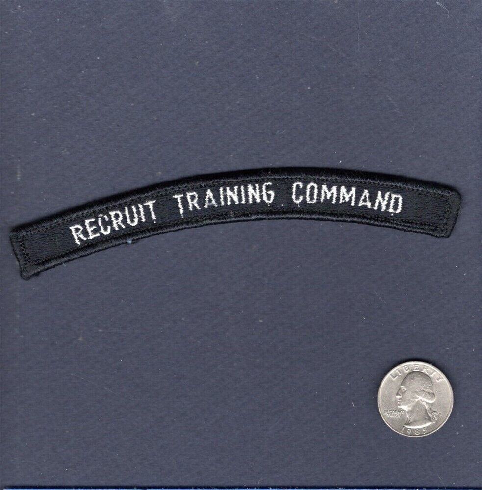 RTC Recruit Training Command US NAVY Uniform Rocker Base Squadron Patch