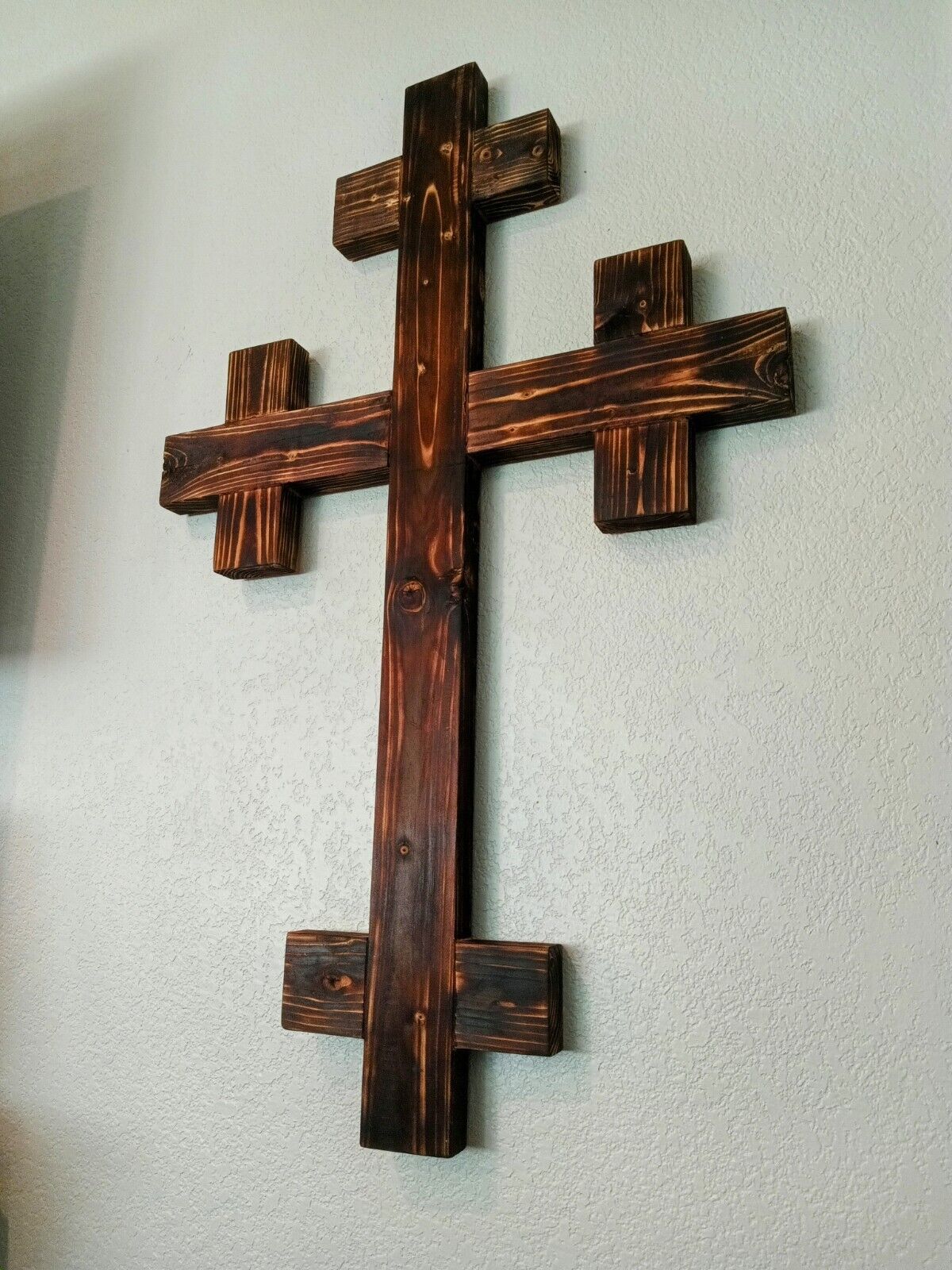 Hand Made Crucifix / Cross  (Large) Rustic Reclaimed Wood