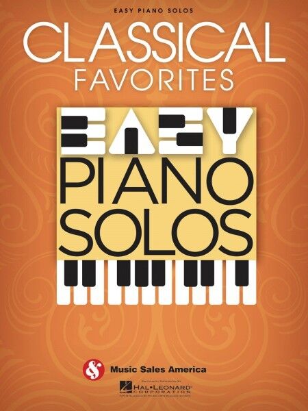 Classical Favorites Easy Piano Solos Sheet Music Solo Book NEW 014041285