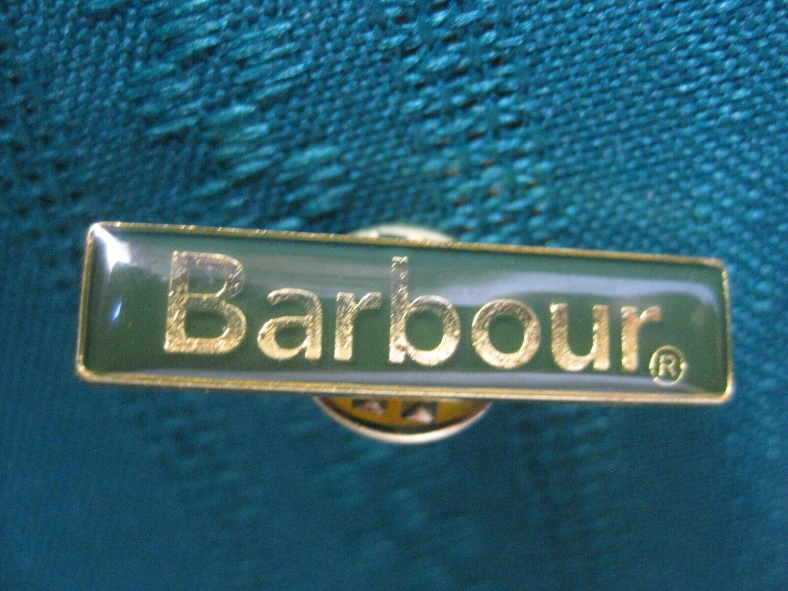 Barbour Genuine NEW Lapel Pin Badge For Barbour Jacket