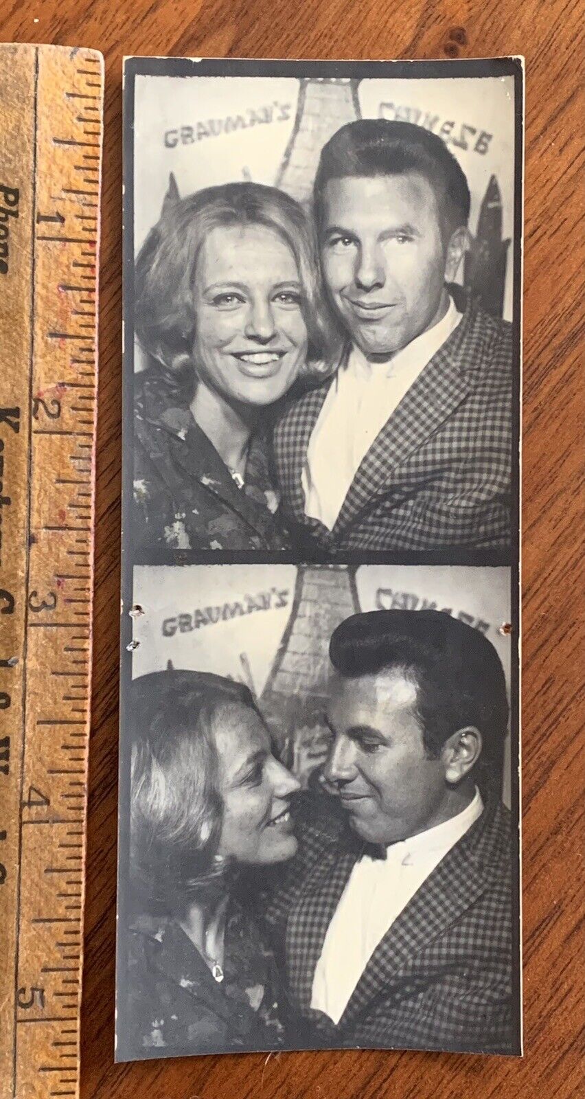 1950s 2 PHOTOBOOTH  KISS  PHOTOS  One-of-a-Kind  Sexual Tension Photo Booth