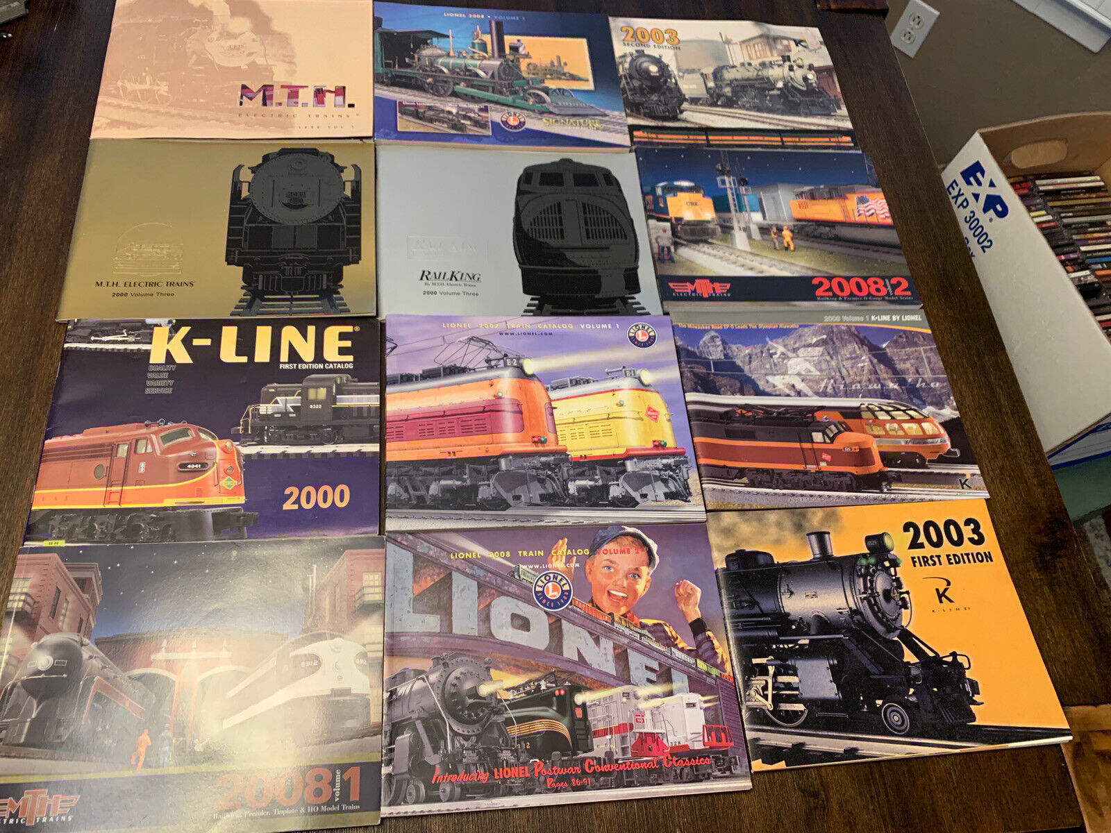 Model Railroad Train Catalog Lot K-Line MTH Lionel
