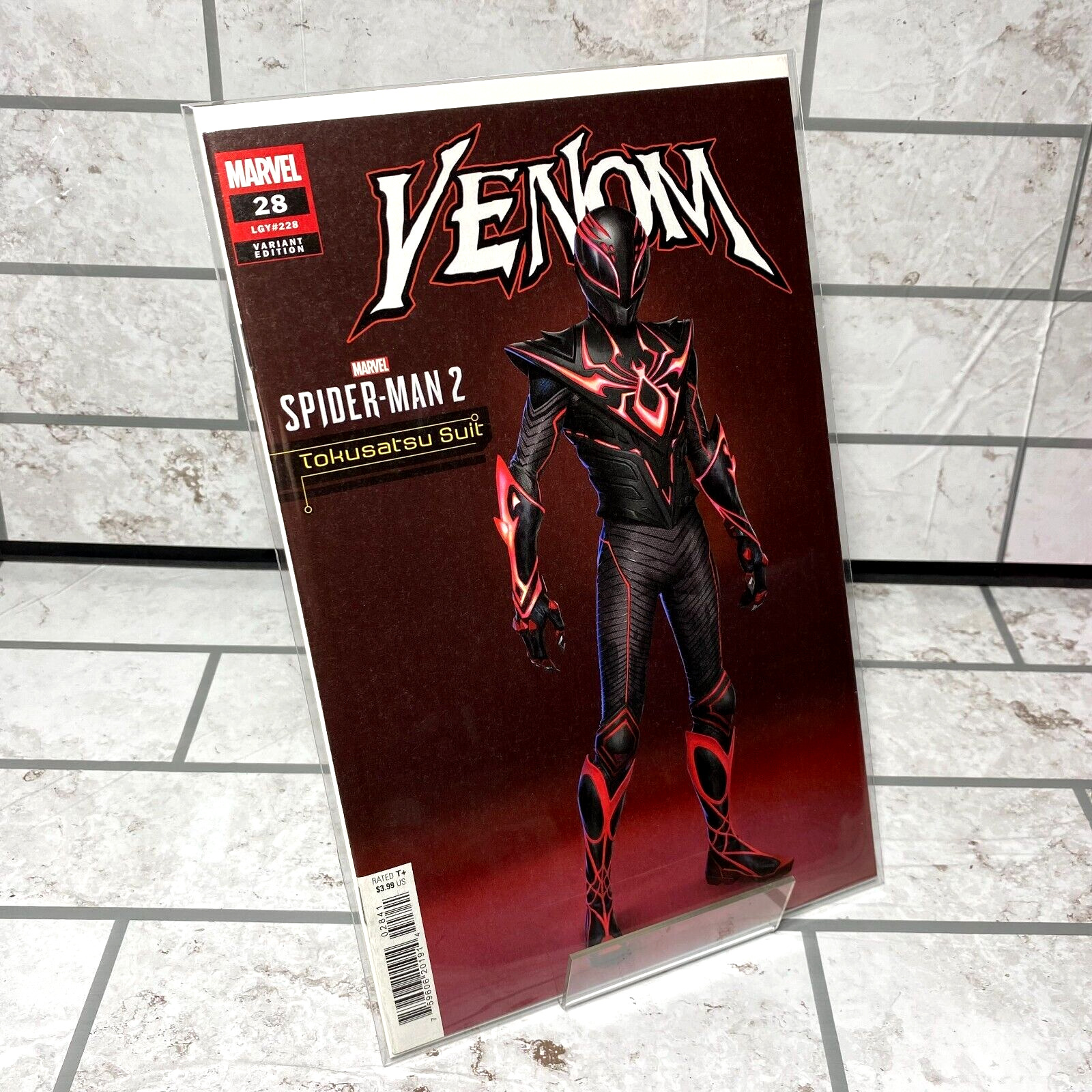 Venom #28 Tokusatsu Suit Spider-Man 2 Video Game Variant Cover