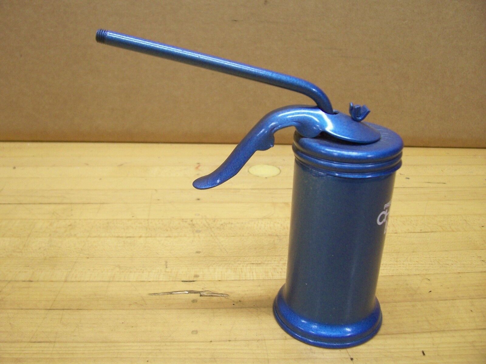 Vintage NOS Eagle Metal Pump Oiler Oil Tin Squirt Can Tool