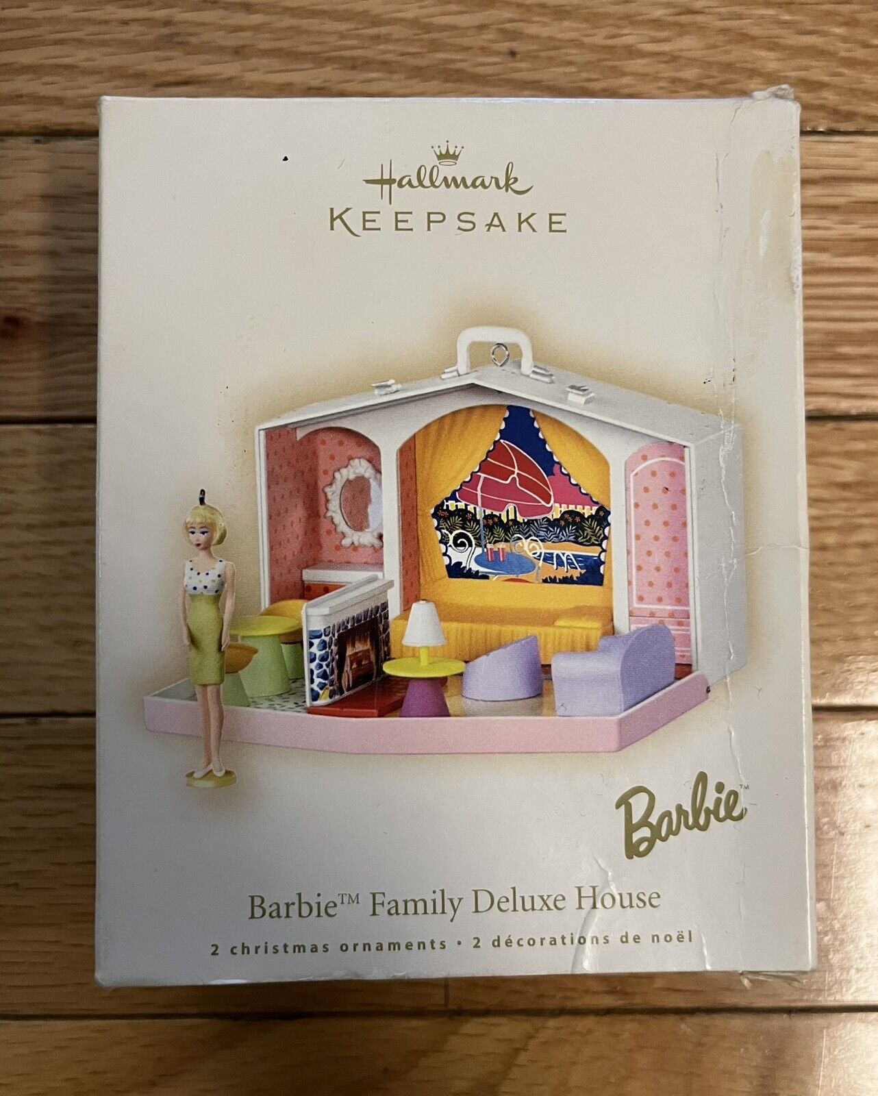 2007 Hallmark Keepsake Barbie Family Deluxe House Ornament