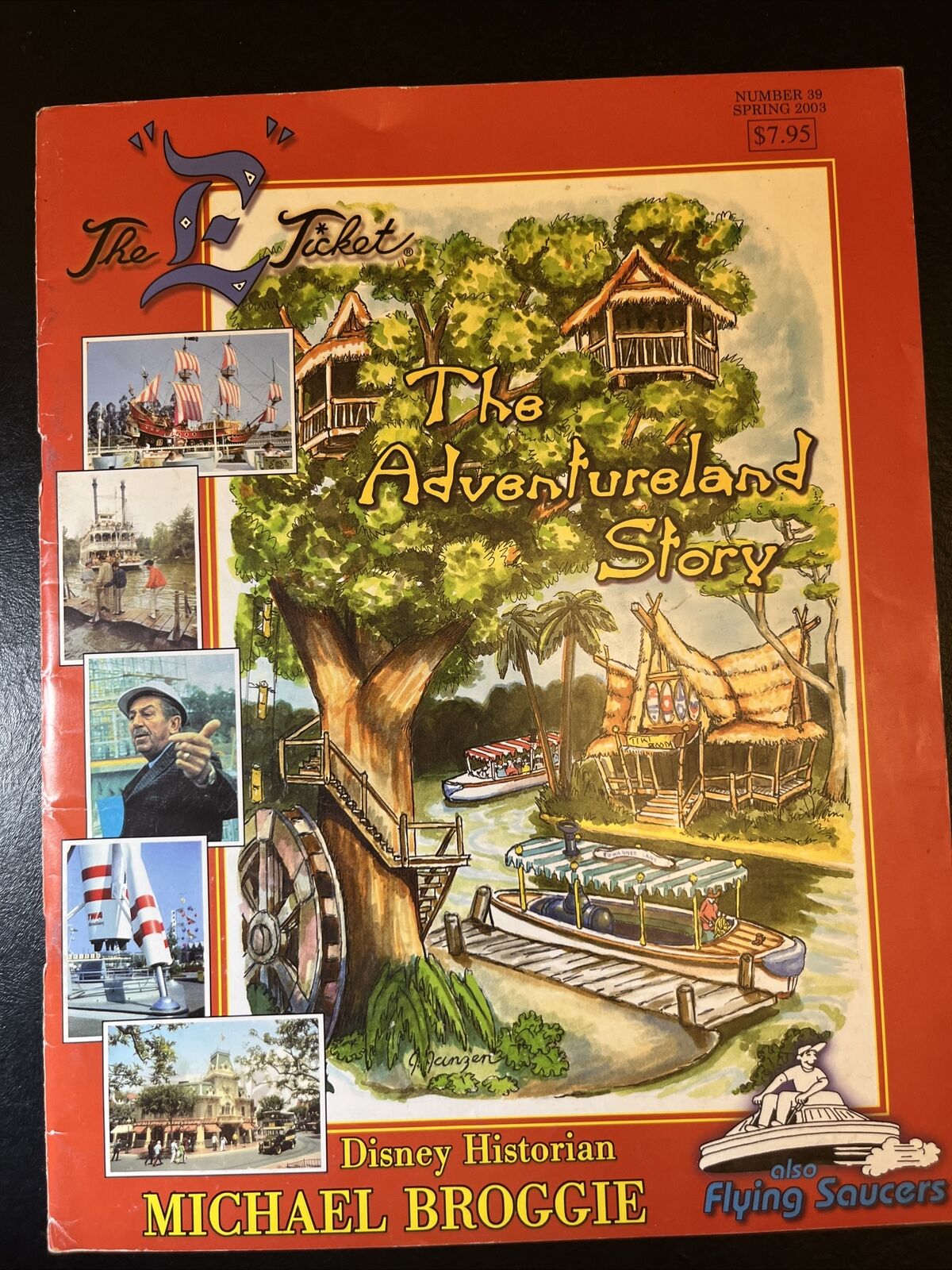 The E Ticket Magazine The Adventureland Story Jungle Cruise Disneyland # 39 2003