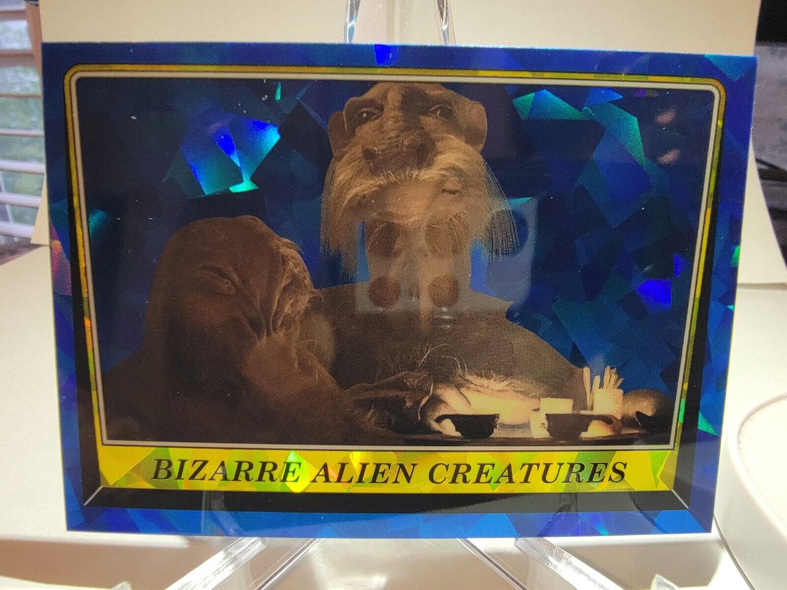 2023 Topps Chrome Sapphire Star Wars Bizarre Alien Creature #212